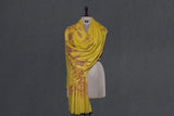 Pashmina embroidered stole 28x80 inch