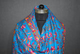 Pashmina hand embroidered shawl jall 40x80 inch