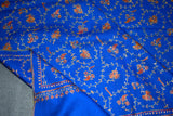 Fine wool Embroidered shawl 40x80 inch