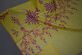 Pashmina embroidered stole 28x80 inch