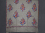 embroidered pashmina buti shawl 40X80 inch