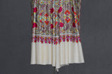 embroidered pashmina jamawar shawl 40X80 inch