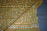 Fine wool Embroidered shawl 40x80 inch