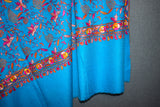 Pashmina hand embroidered shawl jall 40x80 inch