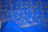 Fine wool Embroidered shawl 40x80 inch