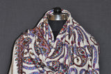 Pashmina Hand embroidered designdar shawl 40X80 inch
