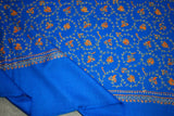 Fine wool Embroidered shawl 40x80 inch