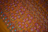 hand embroidered pashmina white shawl 45x90 inch