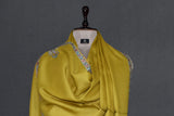 hand embroidered shawl fine wool 40x80 inch
