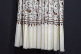 Fine wool Embroidered shawl 40x80 inch