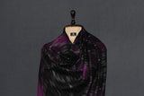 Handwoven pashmina ekat shawl 40x80 inch purple
