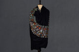 Pashmina hand embroidered shawl paldar 40x80 inch