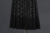 Handwoven pashmina ekat shawl 40x80 inch black