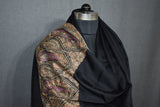 Fine wool Embroidered shawl TAJDAR 40x80 inch