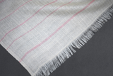 Pashmina handwoven pink stole 28x80 inch