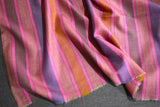 Hand woven pashmina stripe shawl 40x80 inch NOOR