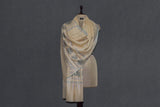Pashmina embroidered stole 28x80 inch
