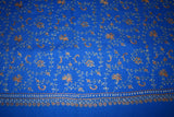 Fine wool Embroidered shawl 40x80 inch