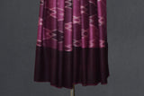 Pashmina handwoven ekat stole 28x80 inch purple