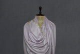 Pashmina hand embroidered purple shawl 40X80 inch