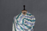 Pashmina check stole handwoven 28x80 inch