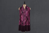 Pashmina handwoven ekat stole 28x80 inch purple