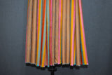 Hand woven pashmina stripe shawl 40x80 inch HOOR