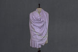 Pashmina hand embroidered purple shawl 40X80 inch