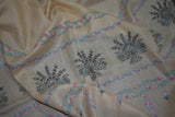 Pashmina embroidered stole 28x80 inch