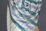 Pashmina check stole handwoven 28x80 inch