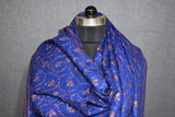 Fine wool Embroidered shawl 40x80 inch