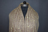 Fine wool Embroidered shawl 40x80 inch