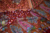 hand embroidered pashmina shawl 40X80 inch