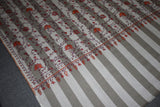 Fine wool Embroidered shawl KHATRAS 40x80 inch