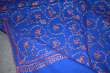 Fine wool Embroidered shawl 40x80 inch