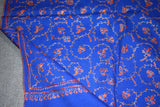Fine wool Embroidered shawl 40x80 inch