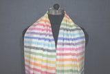 Pashmina check stole handwoven 28x80 inch