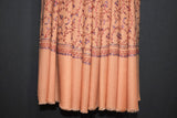 Fine wool Embroidered shawl 40x80 inch