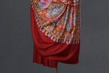 hand embroidered pashmina shawl 40X80 inch
