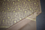 Fine wool Embroidered shawl 40x80 inch