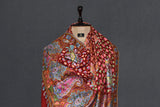 hand embroidered pashmina shawl 40X80 inch