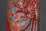 hand embroidered pashmina shawl 40X80 inch
