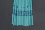hand embroidered shawl fine wool 40x80 inch