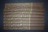 Fine wool Embroidered shawl 40x80 inch