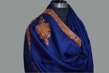 Fine wool hand embroidered shawl 40'x80'