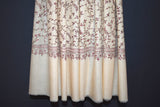 Pashmina embroidered stole 28x80 inch