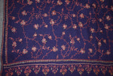 Pashmina hand embroidered shawl jall 40x80 inch