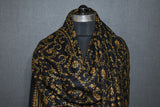 Fine wool Embroidered shawl 40x80 inch