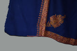 Fine wool hand embroidered shawl 40'x80'