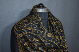 Fine wool Embroidered shawl 40x80 inch